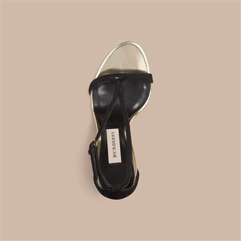 burberry flip flops amazon|Burberry slim strap suede sandals.